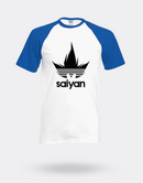 t-shirt bleu saiyan