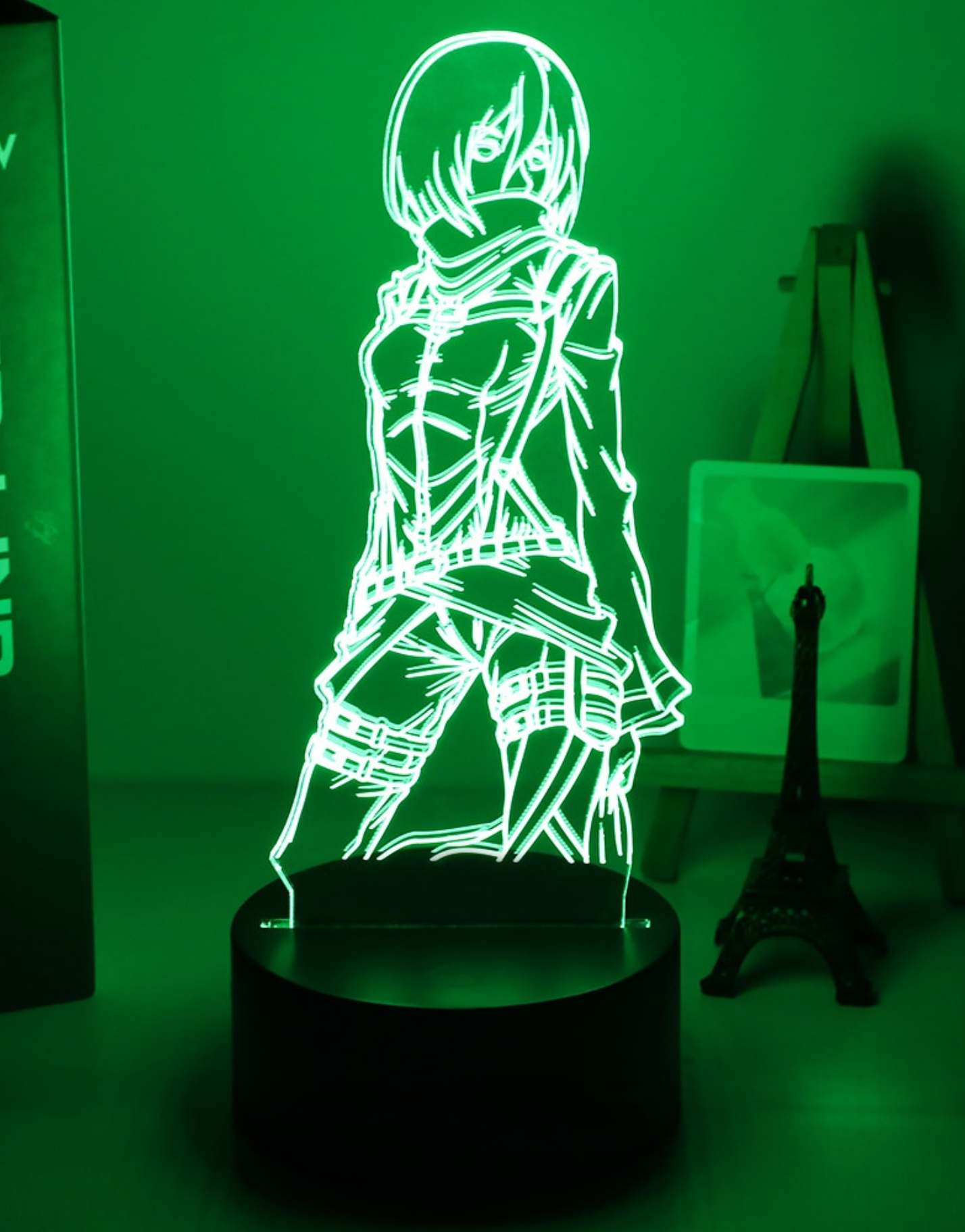 ATTACK ON TITAN Mikasa 3D LED Lamp