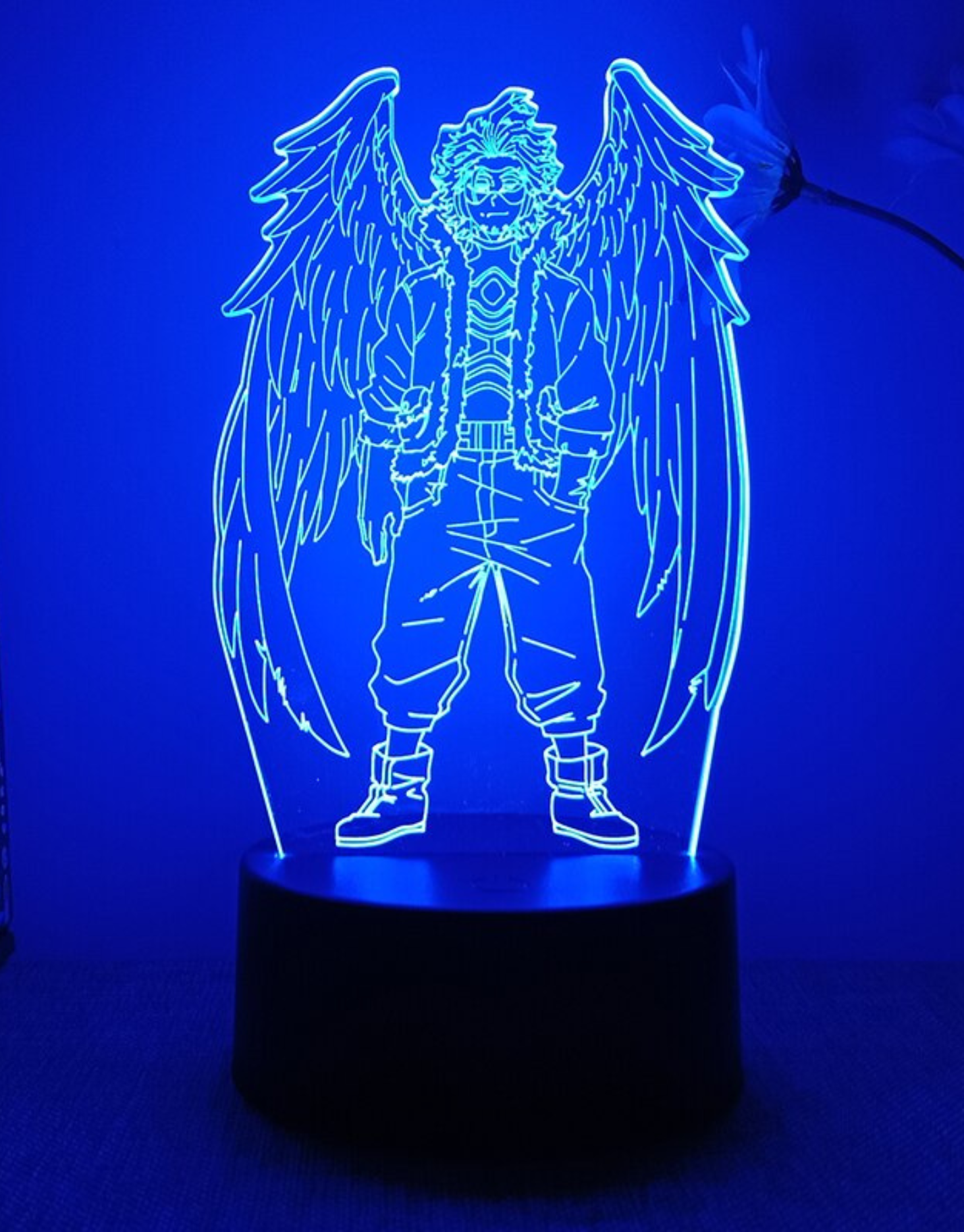 My Hero Academia Hawks 3D LED Lamp