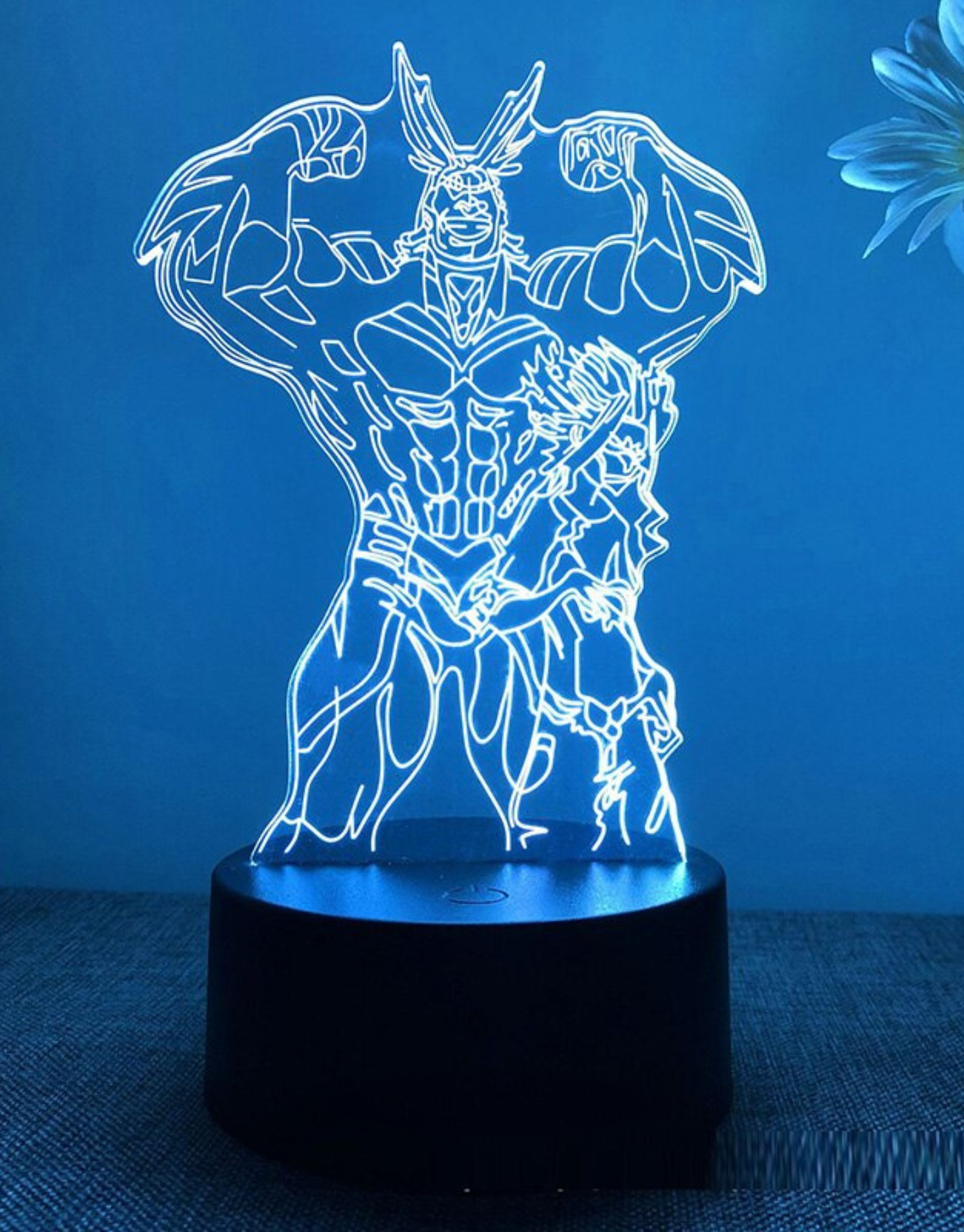 Lampe LED 3D My Hero Academia All Might