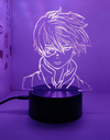 Lampe LED 3D My Hero Academia Shoto