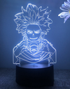 Lampe LED 3D My Hero Academia Shinso Hitoshi