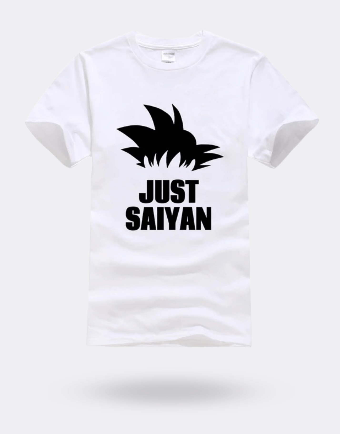 T-Shirt Manga Dragon ball Z JUST SAIYAN