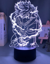 Lampe LED 3D My Hero Academia Izuku