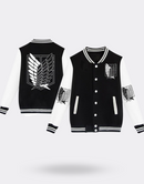 Attack on Titan jacket with sleeve logo