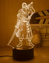 Lampe 3D One Piece Roronoa Zoro (18cm)