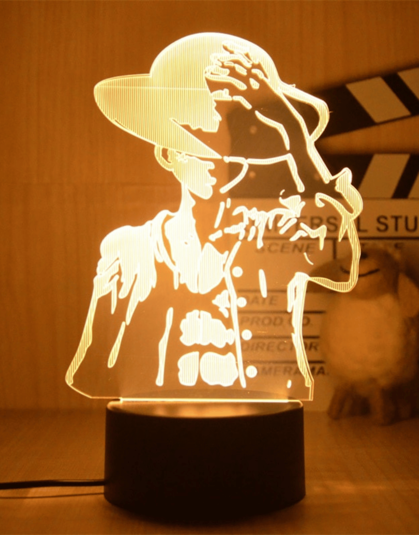 Lampe 3D One Piece Luffy (18cm)
