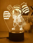 One Piece Little Luffy 3D Lamp (18cm)