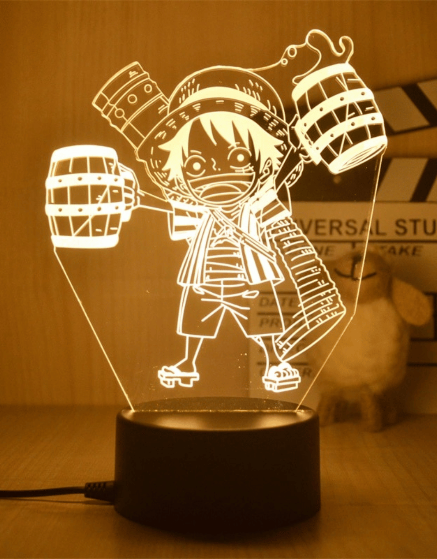 Lampe 3D One Piece Petit Luffy (18cm)