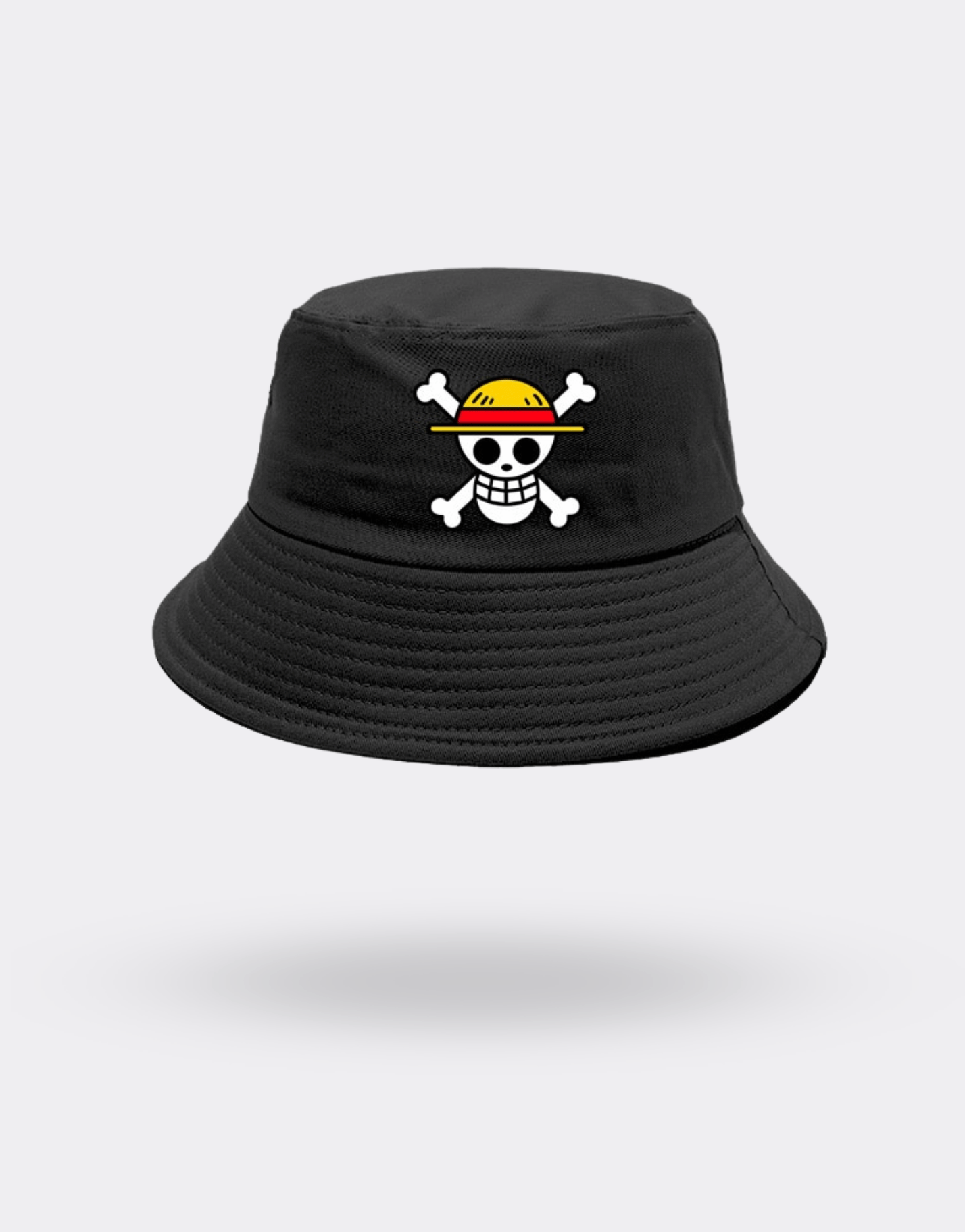 Bob One Piece Pirate Logo Black