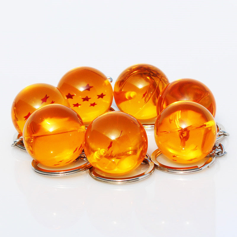 Porte clef 7 boules de cristal dragon ball z