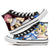 Chaussures manga Lucy et Natsu