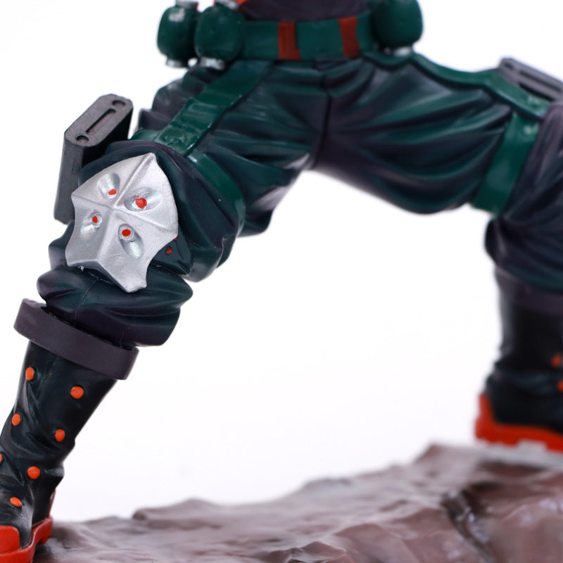 Figurine manga Katsuki Bakugo my hero academia genoux