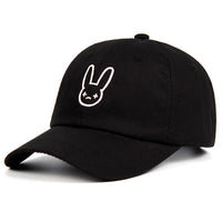 Casquette noire lapin