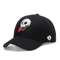 Casquette noire skull