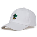 Casquette blanche cactus