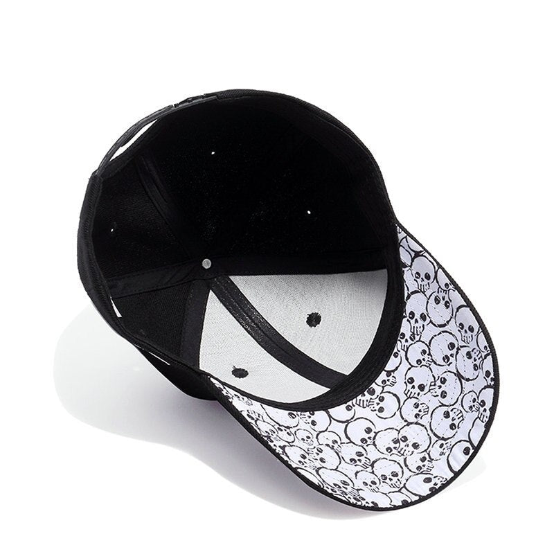 Casquette motif skull