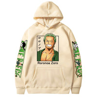 One Piece Sweatshirt Roronoa Zoro Sleeve Patterns