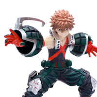 Figurine manga Katsuki Bakugo my hero academia de face