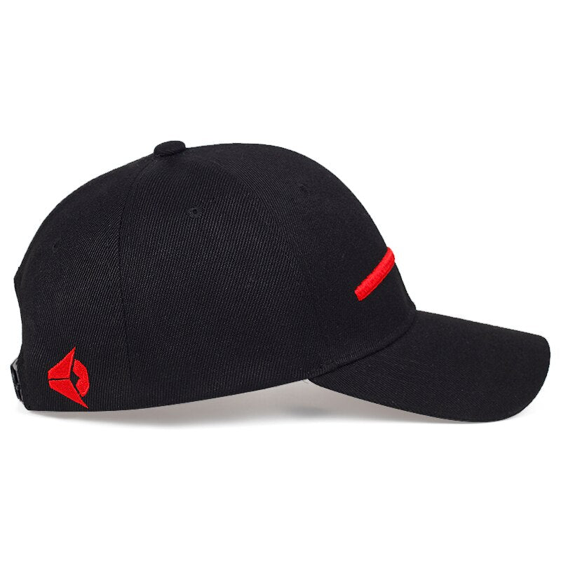 Casquette streetwear rouge