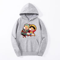 One Piece Baby Luffy &amp; Baby Zoro Sweatshirt