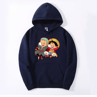 One Piece Baby Luffy &amp; Baby Zoro Sweatshirt