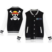 One Piece Jacket Pirate Logo On The Back