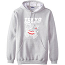 Sweat manga capuche gris kaneki ken mask