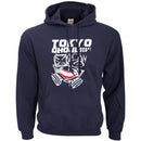 Sweat manga capuche navy kaneki ken mask