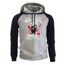 Sweat manga navy et gris ken kaneki masque