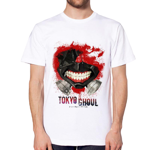 Manga T-Shirt KANEKI KEN MASK TOKYO GHOUL 