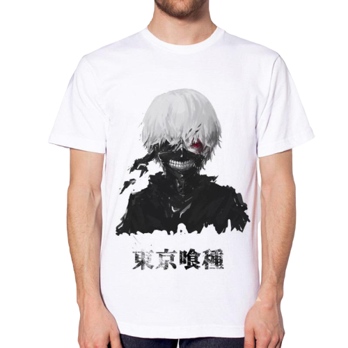 Manga T-Shirt TOKYO GHOUL KANEKI KEN EYE PATCH 