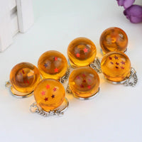 Porte clef 7 boules de cristal dragon ball z