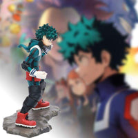 Figurine manga izuku midoriya my hero academia profil gauche