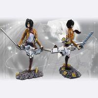 Figurine manga Mikasa Ackerman attaque des titans