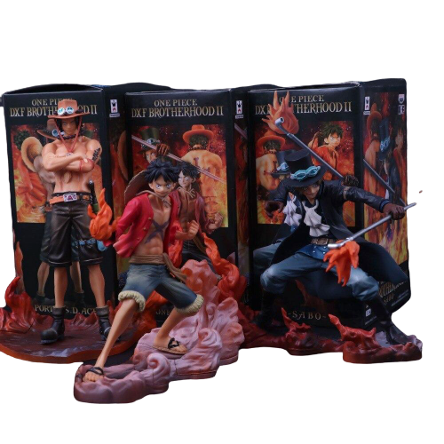 One Piece Luffy/Ace/Sabo Diorama Figures