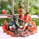 One Piece Luffy/Ace/Sabo Diorama Figures