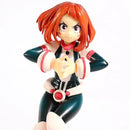 Figurine manga ochaco uraraka my hero academia de face