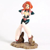 Figurine manga ochaco uraraka my hero academia de face