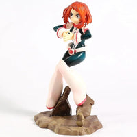 Figurine manga ochaco uraraka my hero academia profil gauche