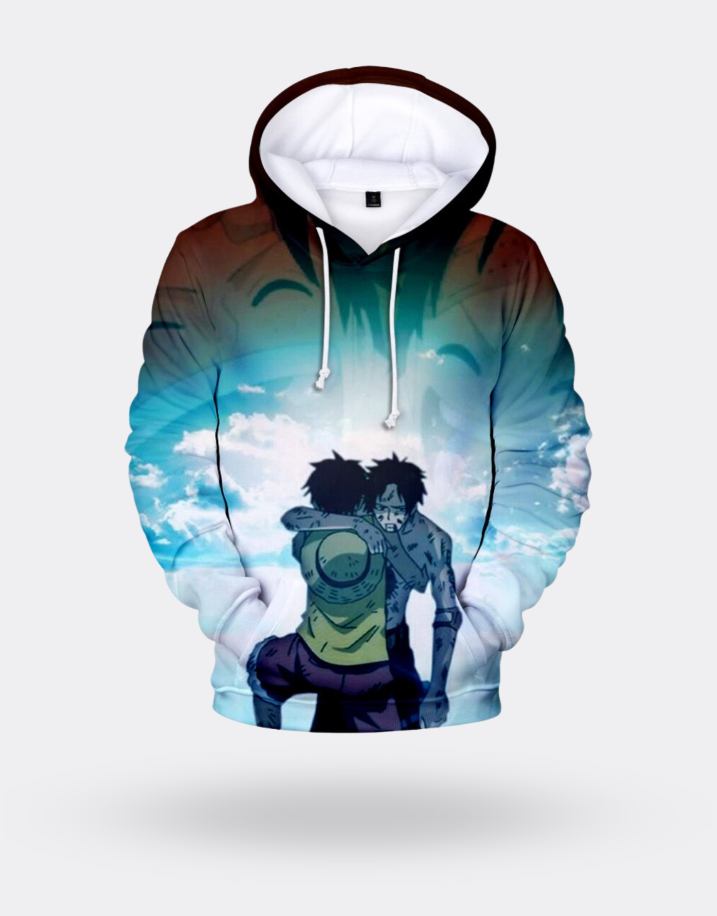 One Piece Ace &amp; Luffy Sweatshirt