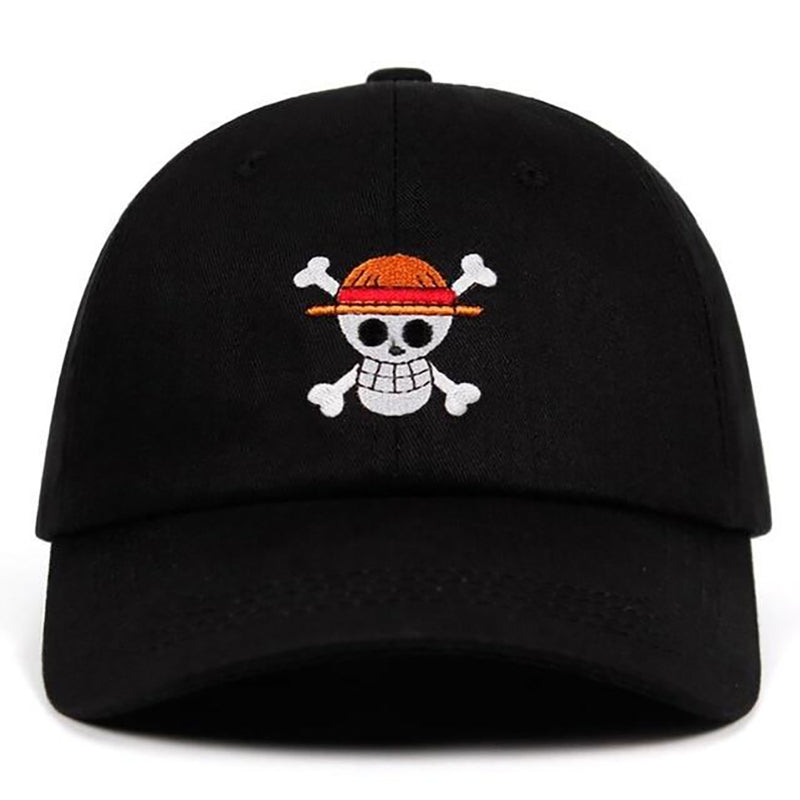 One Piece manga skull cap