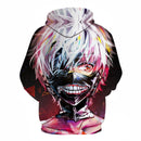 Tokyo Ghoul multicolor Ken Kaneki sweatshirt