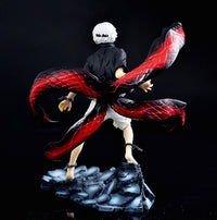 Figurine manga ken kaneki goule borgne de dos