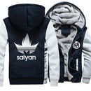 Veste polaire navy logo dragon ball saiyan