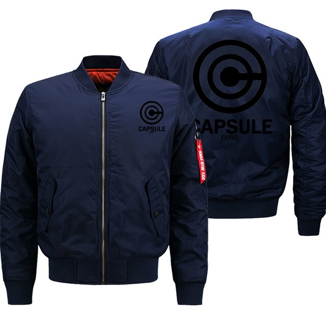 Capsule Corp. manga bomber jacket DBZ