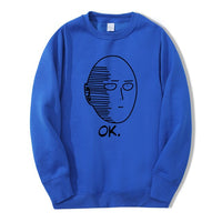 One Punch Man Saitama OK sweatshirt