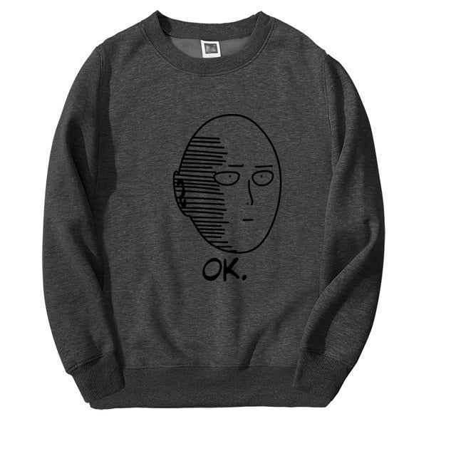 One Punch Man Saitama OK sweatshirt