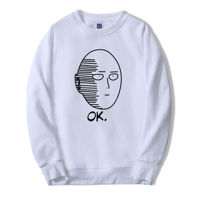 One Punch Man Saitama OK sweatshirt