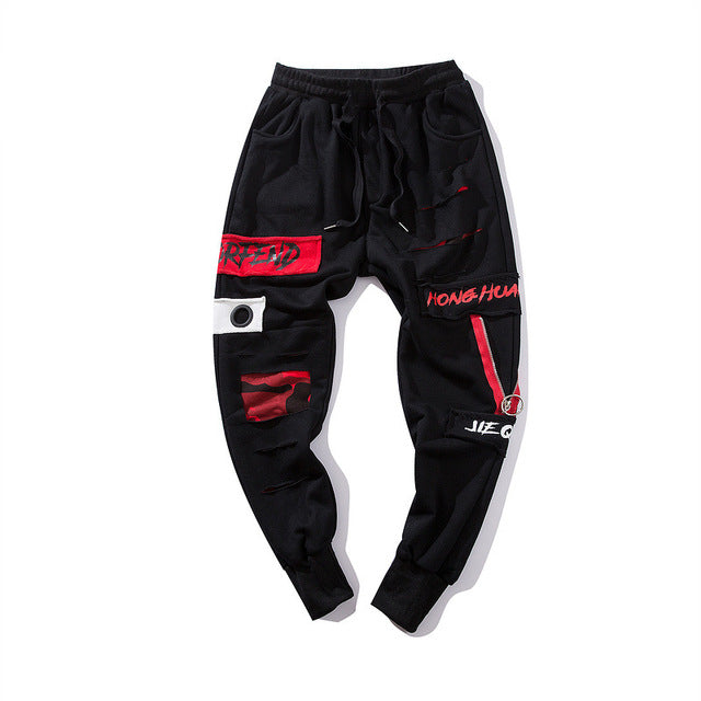 pantalon de jogging noir streetwear